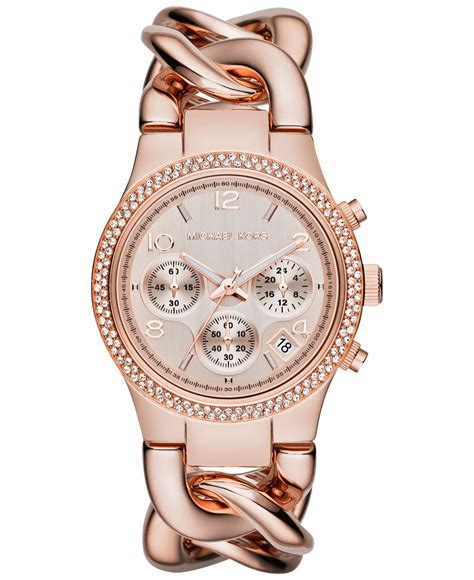 Michael Kors Women’s Runway Twist Chronograph Watch MK 